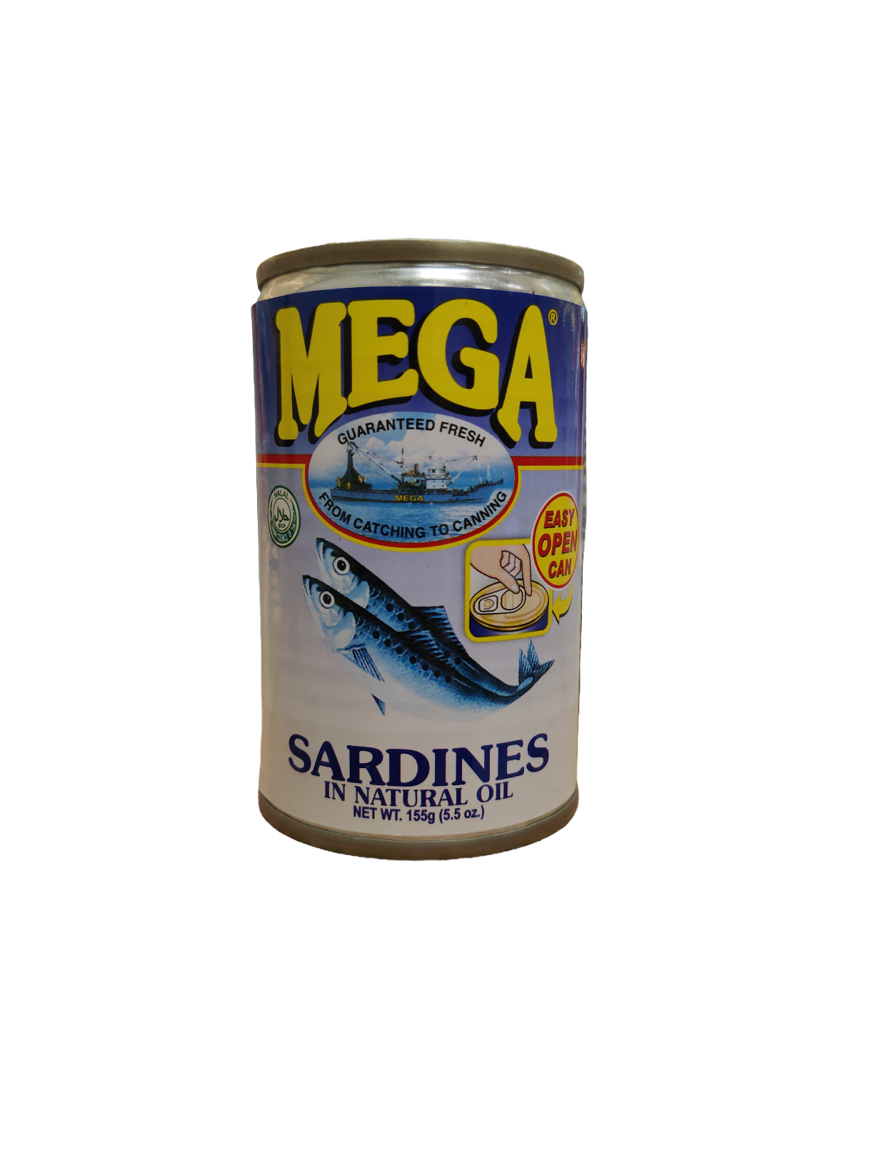 MEGA Sardines i naturlig olja